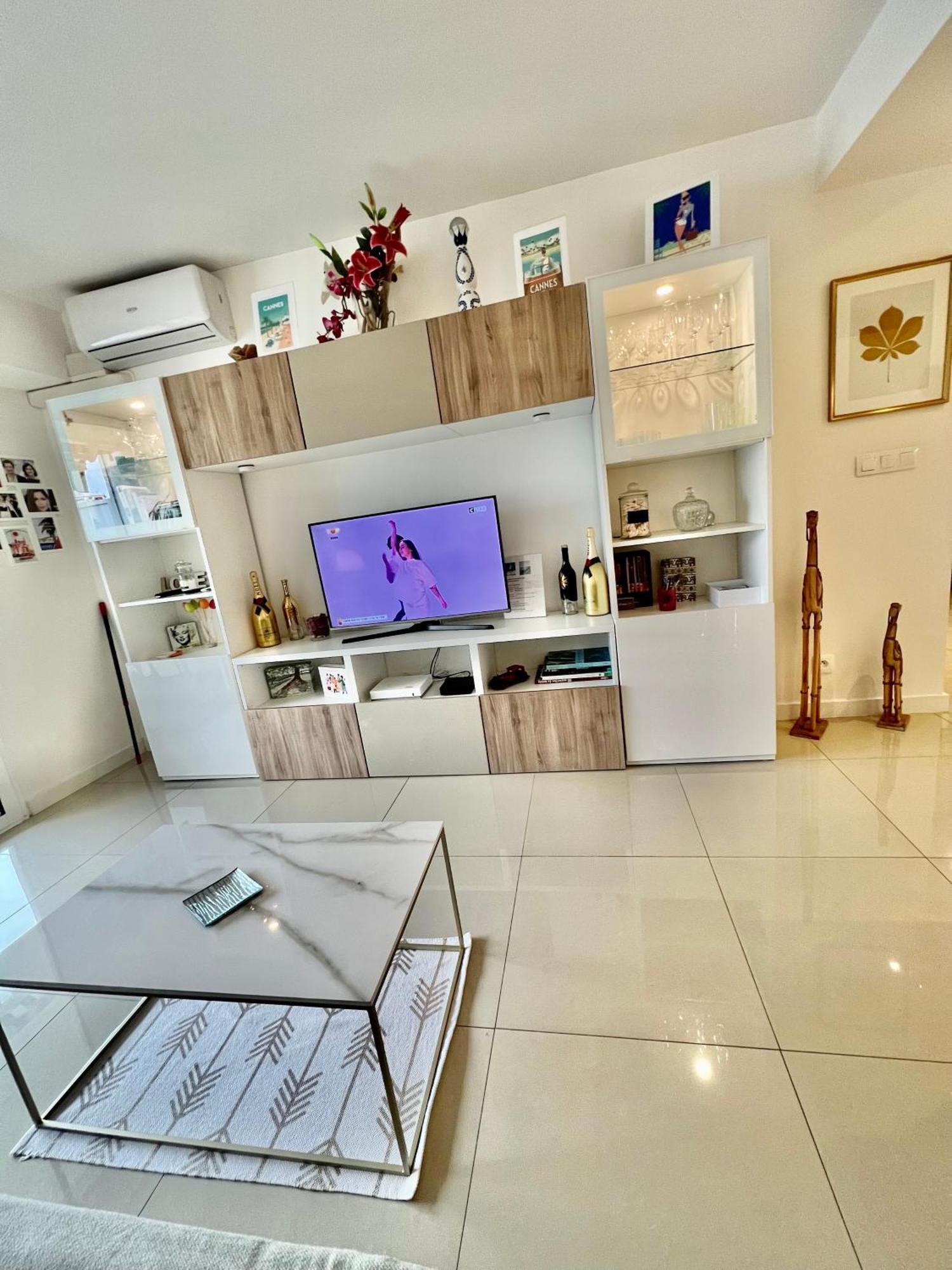 Appartement Cosy Calme Central-Terrasse Proche Palais 戛纳 外观 照片