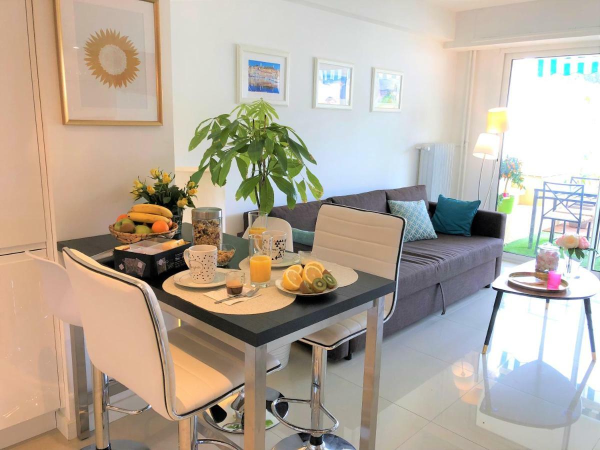 Appartement Cosy Calme Central-Terrasse Proche Palais 戛纳 外观 照片