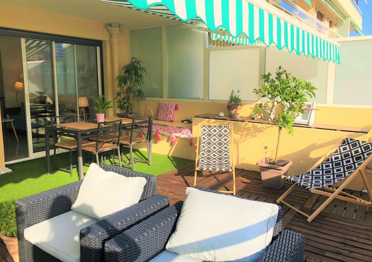 Appartement Cosy Calme Central-Terrasse Proche Palais 戛纳 外观 照片